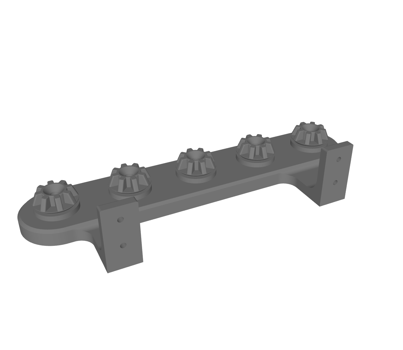 Wandhalterung passend für 5x Aufsätze Bosch IXO Schrauber 3 4 5 6 7
