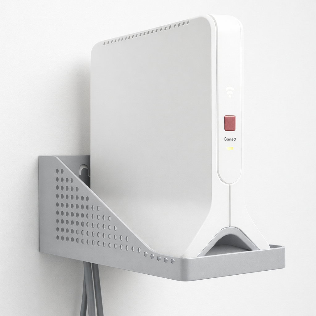 Wandhalterung kompatibel mit AVM FRITZ Repeater 3000 und 6000