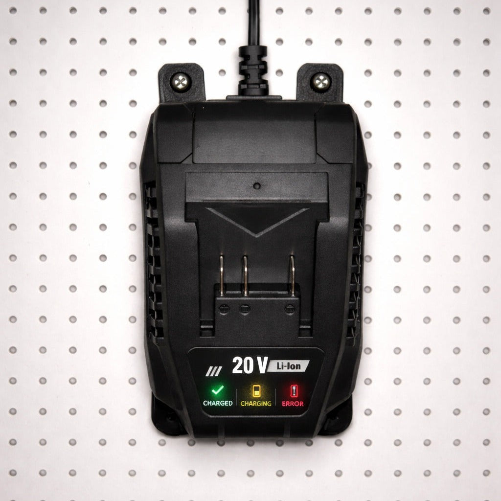 Wandhalterung kompatibel mit Parkside Lidl Ladegerät X20 – 3D-Druck