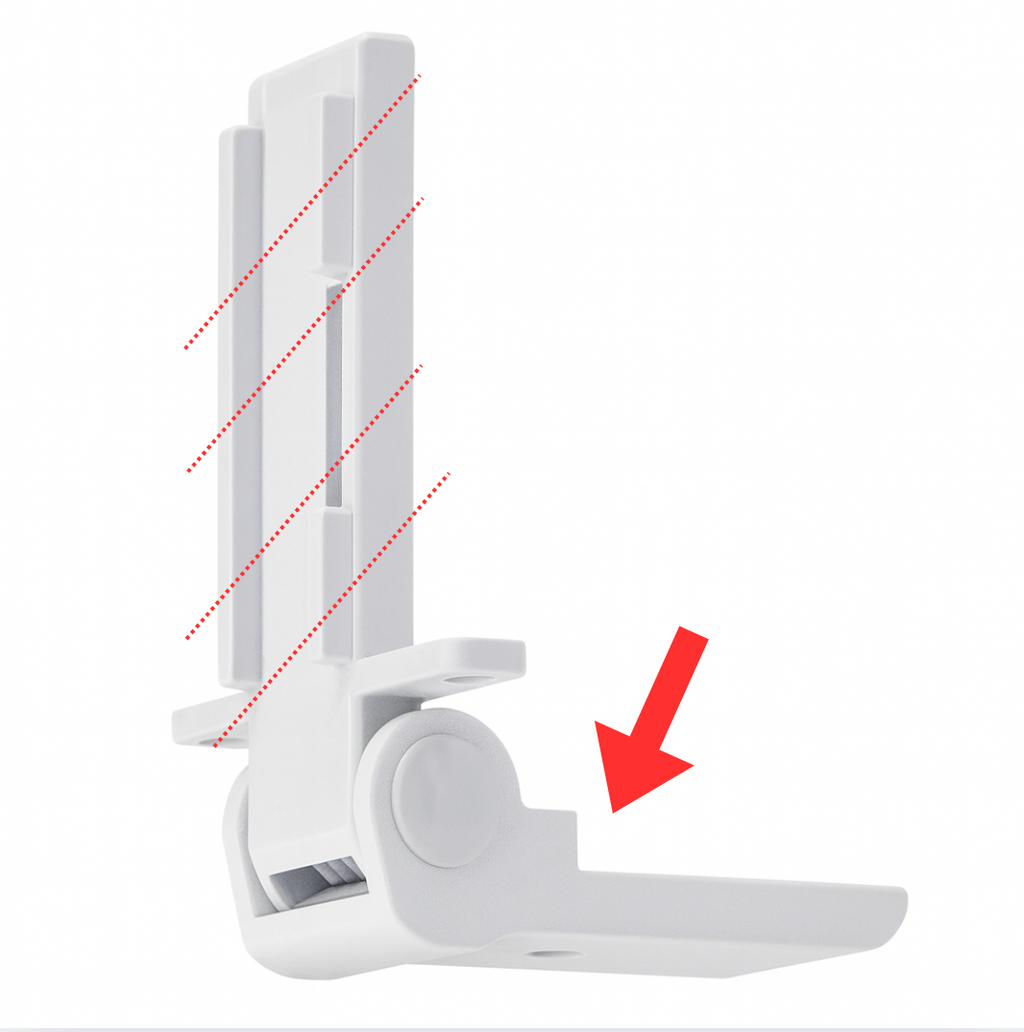 Scharnier Rechts Gefrierfachklappe Ersatzteil passend für Dometic 2412125003 NEU