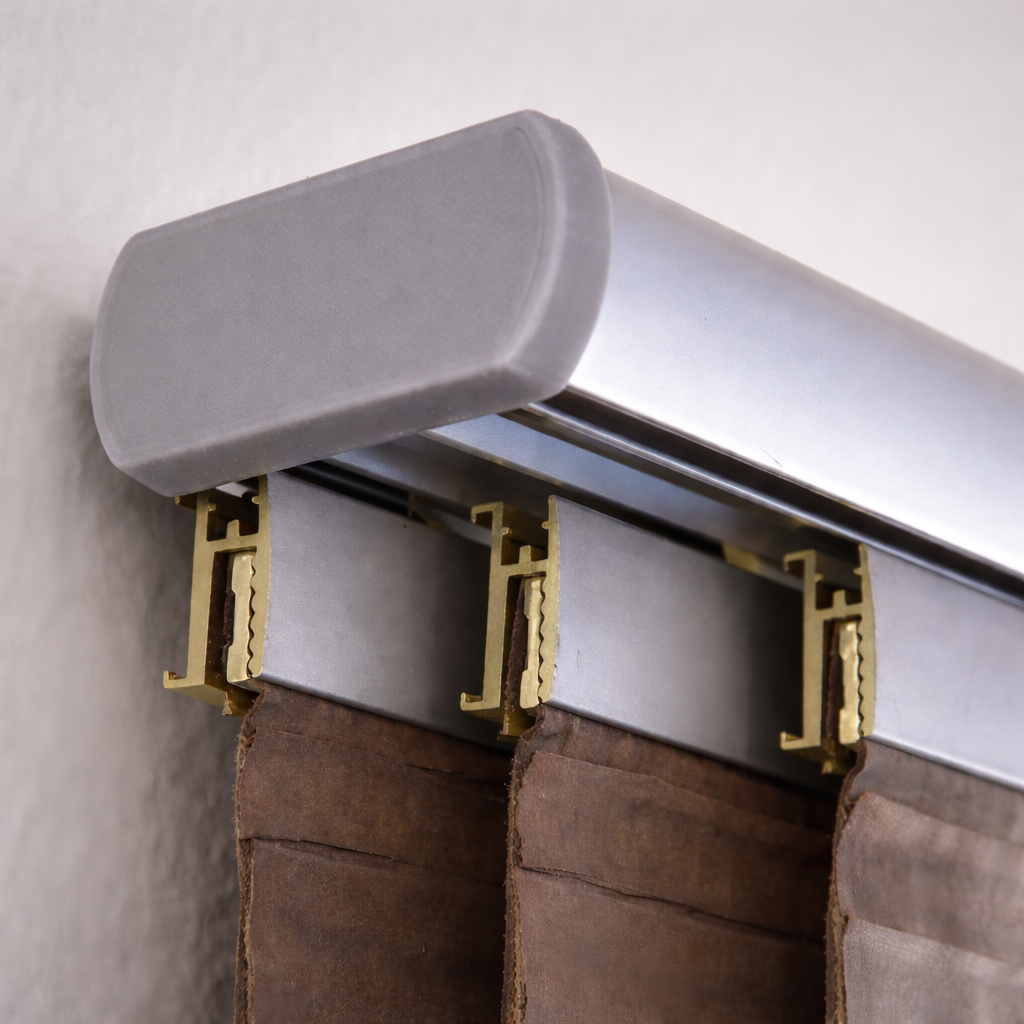 2x Ersatz Endkappe passend für IKEA Kvartal 3-Läufig Gardinenschiene Abdeckkappe