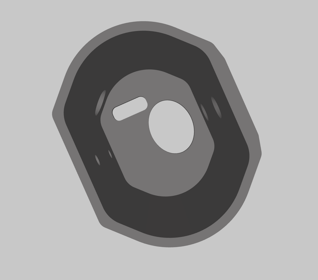 Wandhalterung passend für Bosch Powertube 500/625Wh Akku