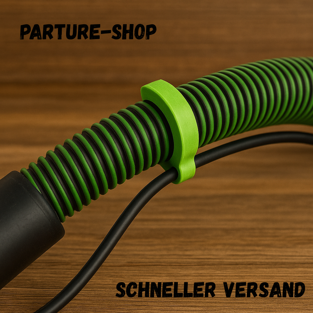 10x Kabel Clips 36mm Staubsaugerschlauch passend für FESTOOL Makita Bosch Metabo