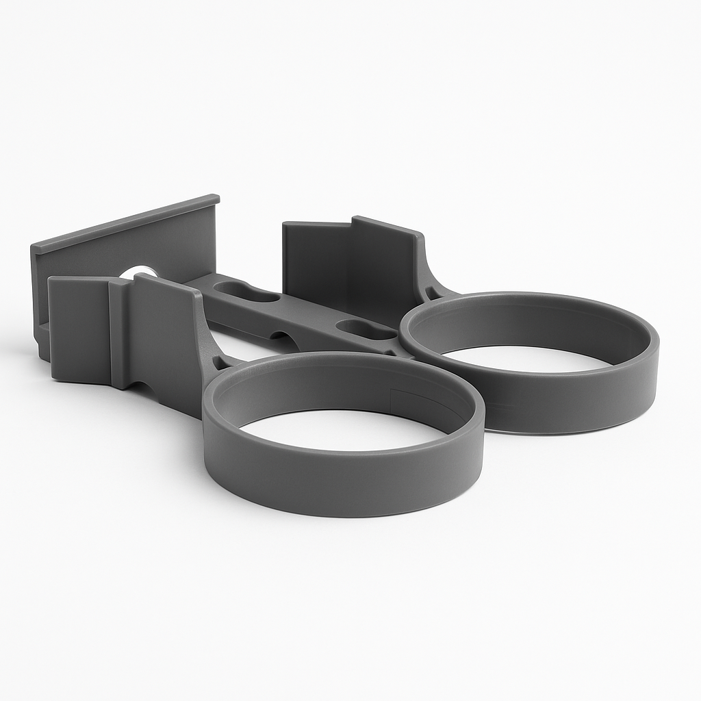 Doppel Getränkehalter passend für VW T6 Transporter Becherhalter Halterung