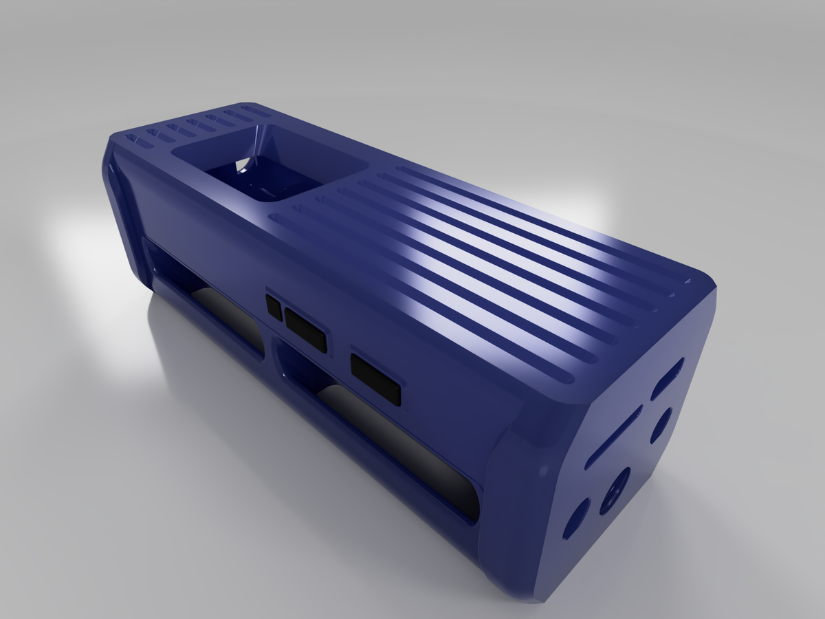Gehäuse Lilygo T-Beam für Lilygo T-Beam & Meshtastic Case 3D Druck Meshcore LoraAPRS – Produktfoto, 3D-gedruckt von Parture