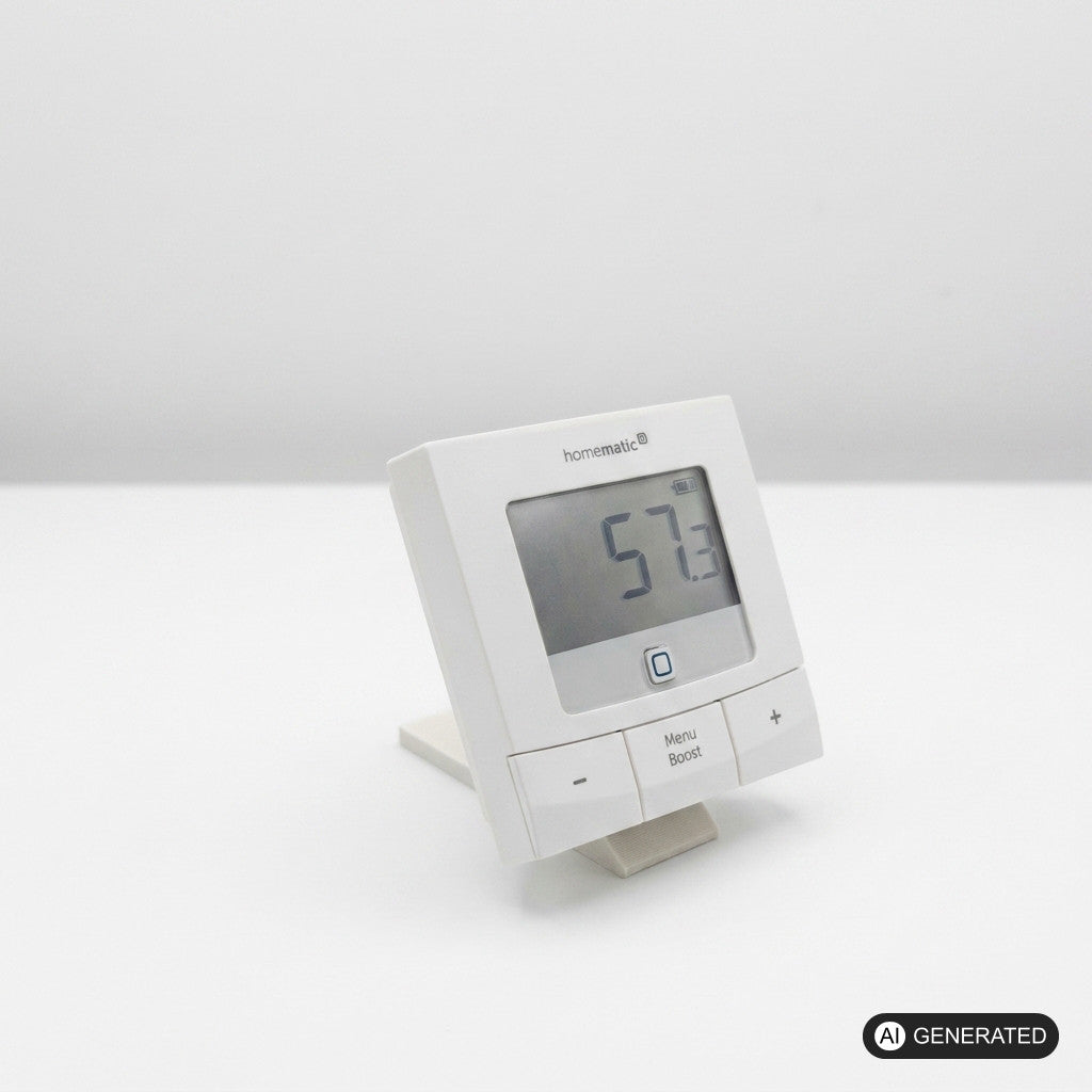 Halter Homematic HmIP-WTH-B für Homematic IP HmIP-WTH-B – Produktfoto, 3D-gedruckt von Parture