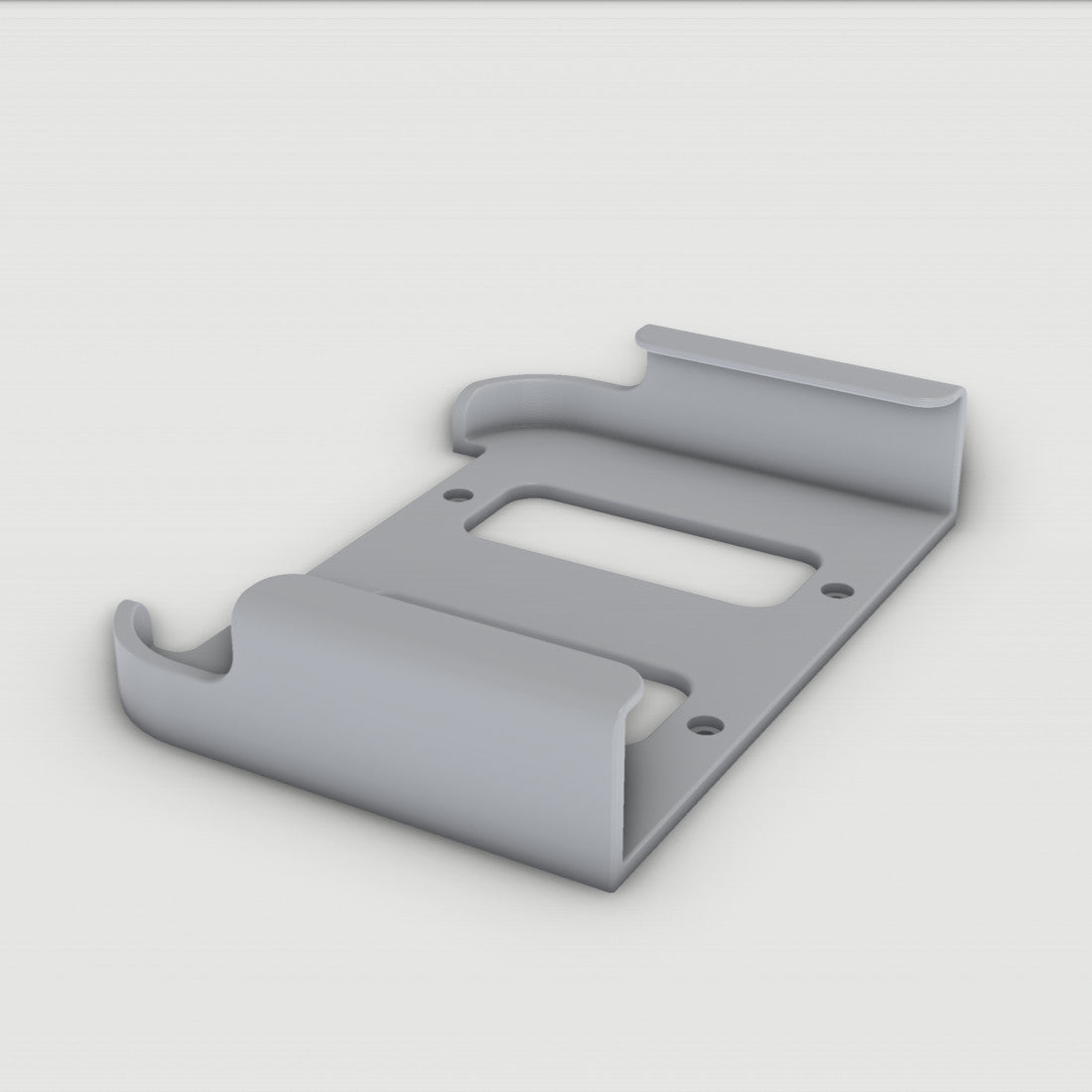 Untertisch Halterung Regal für Mac Mini – Ansicht 3, 3D-gedruckt von Parture