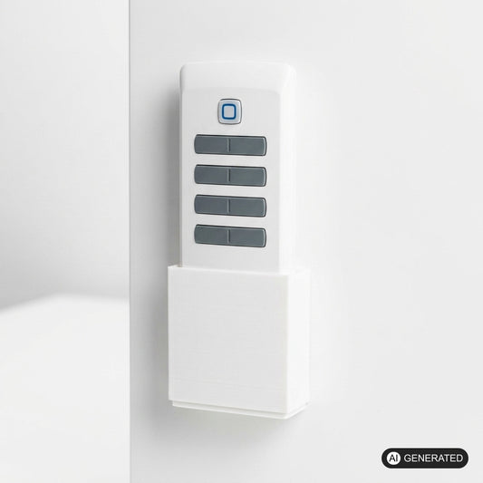 Halter Homematic HmIP-RC8 für Homematic HmIP-RC8 Fernbedienung – Produktfoto, 3D-gedruckt von Parture