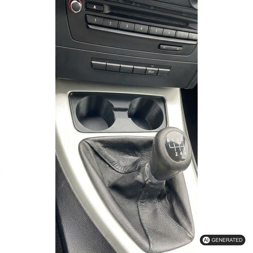 Getränkehalter Halterung BMW für BMW 3er E90 E91 E92 E93 | Mittelkonsole – Produktfoto, 3D-gedruckt von Parture