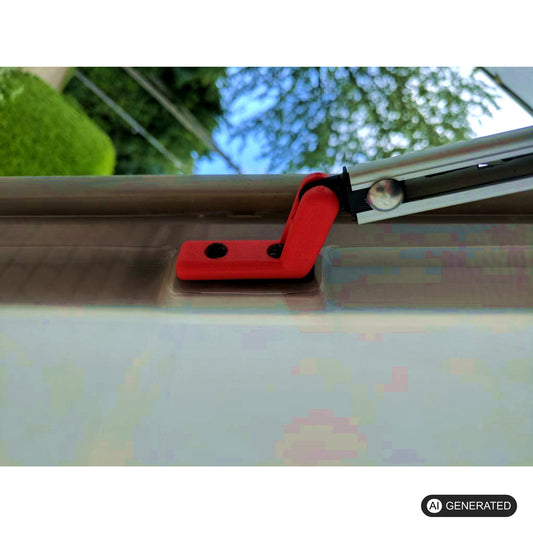 Fensteraufsteller Halter Knaus für Knaus Wohnwagen Wohnmobil Dachluke – Produktfoto, 3D-gedruckt von Parture