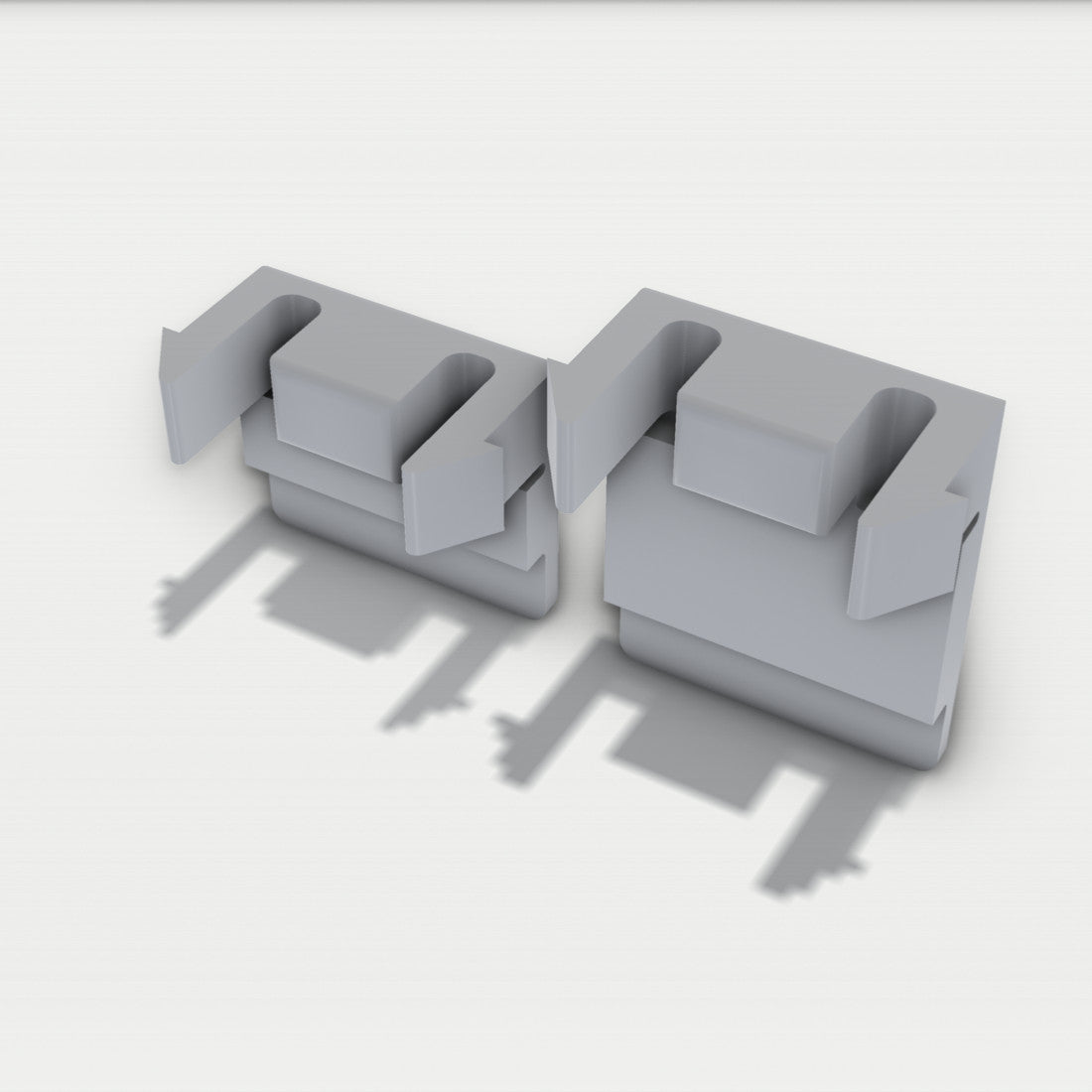 Kennzeichen Halter Clips für Thule Epos 978 979 EuroWay 920 921 922 2 – Ansicht 6, 3D-gedruckt von Parture