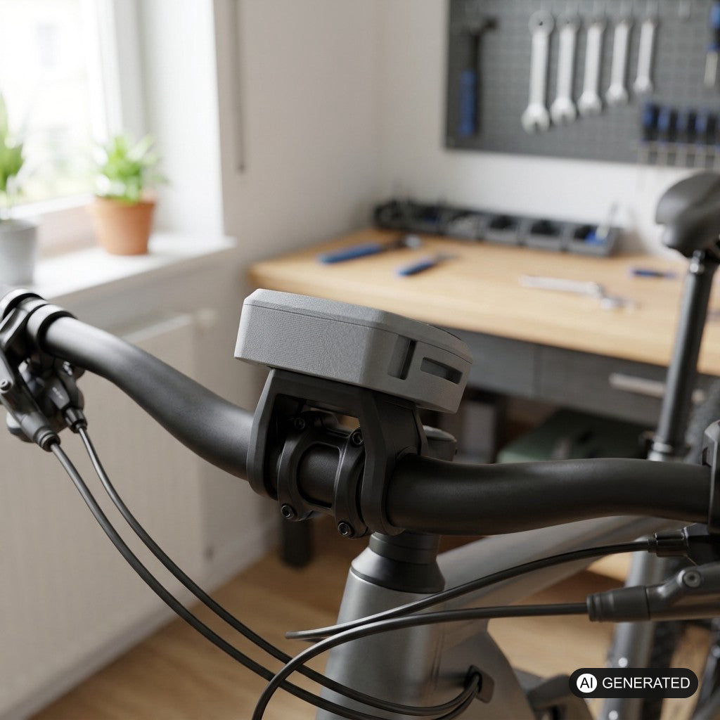 Abdeckung Bosch eBike für Bosch eBike Display Halterung Intuvia Nyon Schutzkappe – Produktfoto, 3D-gedruckt von Parture