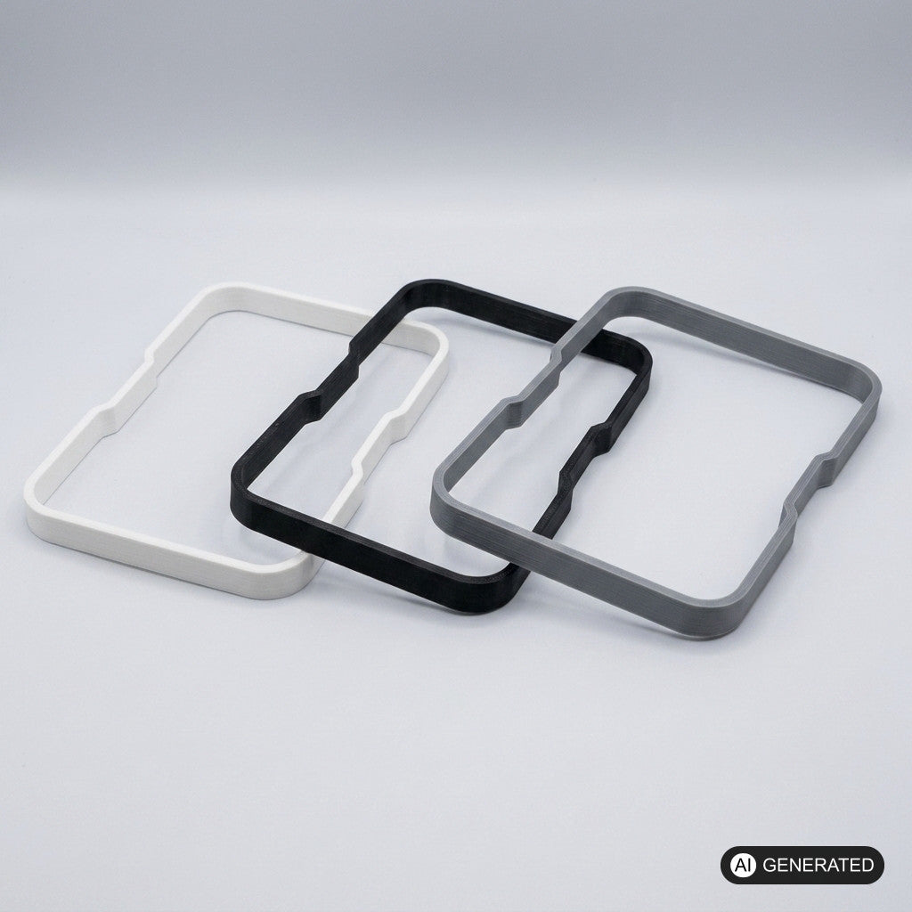 Ersatzring IKEA HÅLLBAR für IKEA HÅLLBAR 10L Mülleimer – Ansicht 2, 3D-gedruckt von Parture