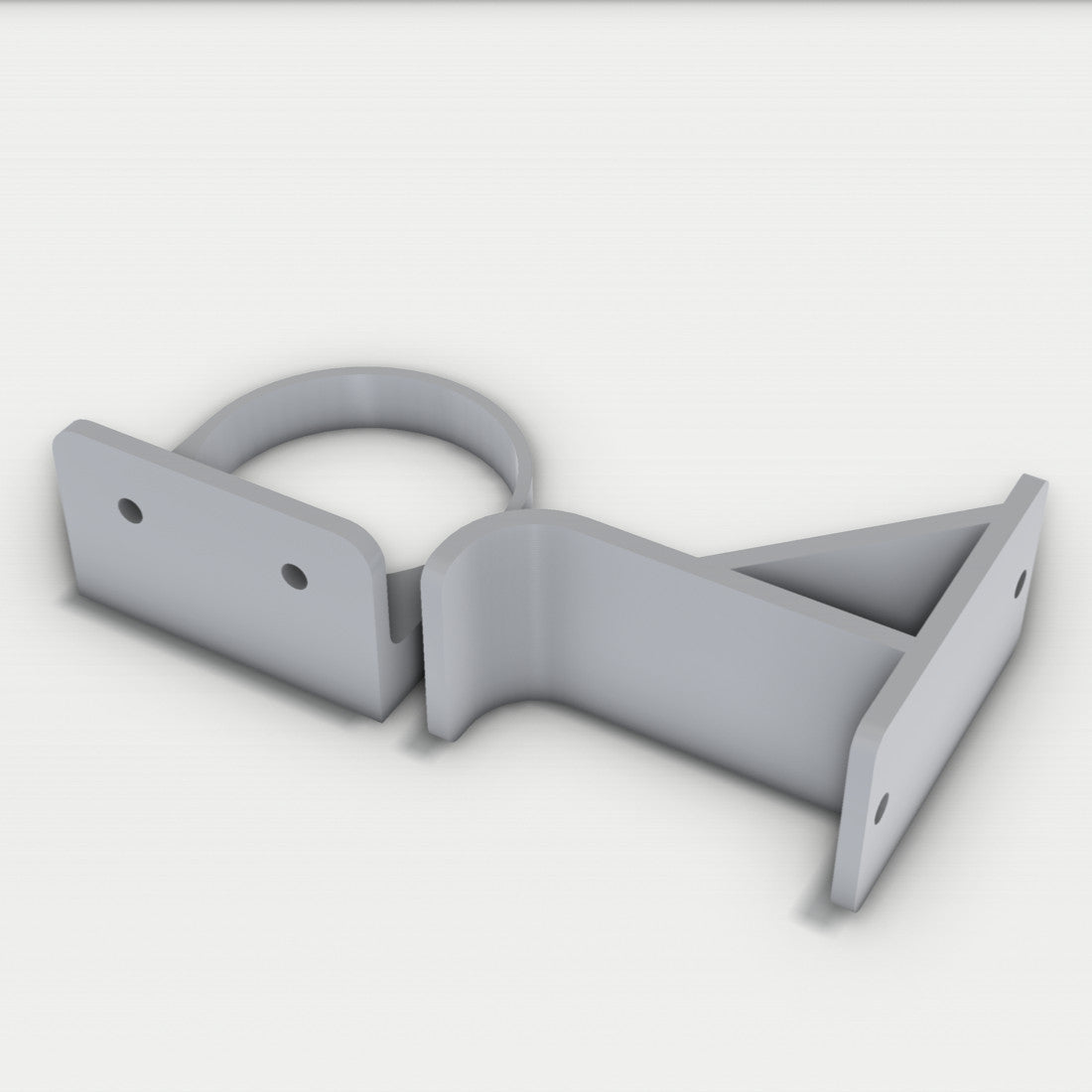 Wandhalterung Halter Gardena für Gardena 2-Wege Verteiler 8193 | Bewässerung – Ansicht 5, 3D-gedruckt von Parture