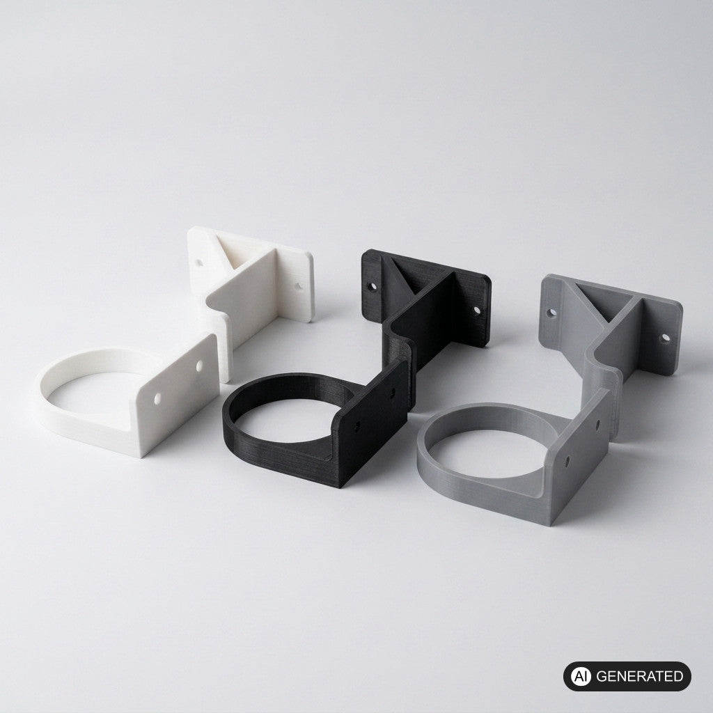 Wandhalterung Halter Gardena für Gardena 2-Wege Verteiler 8193 | Bewässerung – Ansicht 2, 3D-gedruckt von Parture