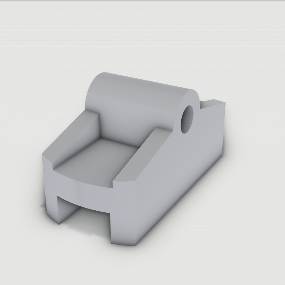 Gleiter Gleitscharnier Ersatzteil für IKEA Behjälplig Spülmaschine – Ansicht 4, 3D-gedruckt von Parture