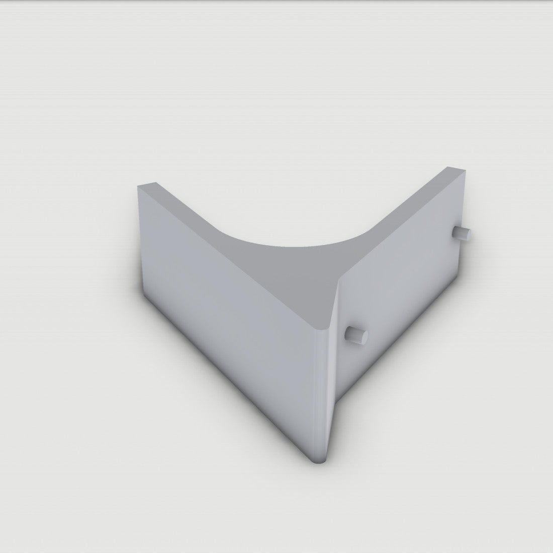 Halter Homematic HmIP-WTH-B für Homematic IP HmIP-WTH-B – Ansicht 4, 3D-gedruckt von Parture