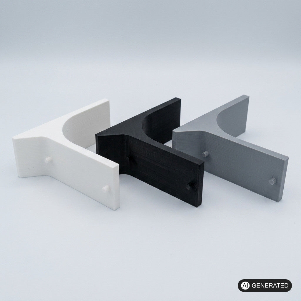Halter Homematic HmIP-WTH-B für Homematic IP HmIP-WTH-B – Ansicht 2, 3D-gedruckt von Parture