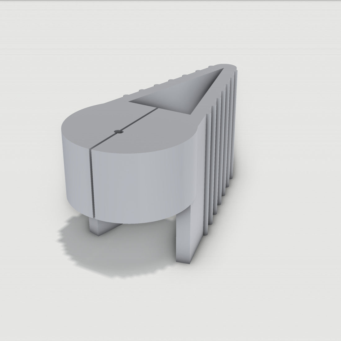 5Set Nagelhalter hilfe für Ikea Pax Rückwände – Ansicht 4, 3D-gedruckt von Parture