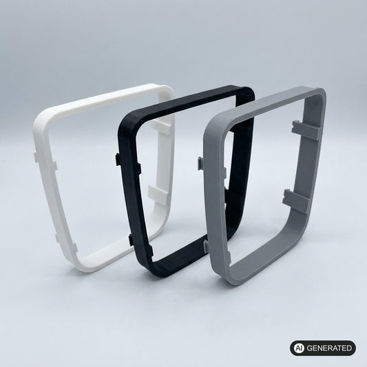 Schaltsack Befestigungsrahmen BMW für BMW E46 3er Linkslenker Konsole – Produktfoto, 3D-gedruckt von Parture