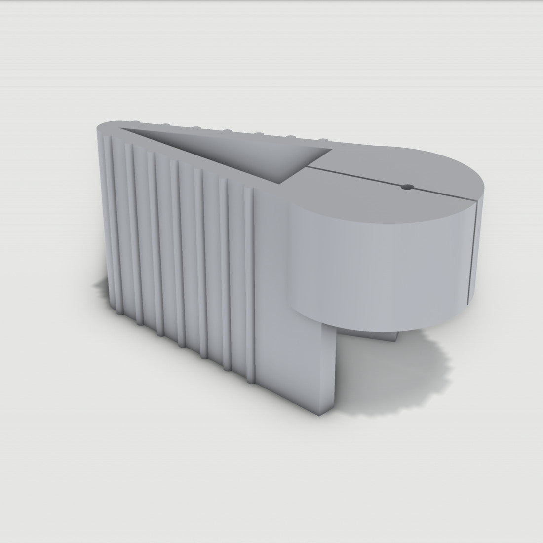 5Set Nagelhalter hilfe für Ikea Pax Rückwände – Ansicht 3, 3D-gedruckt von Parture