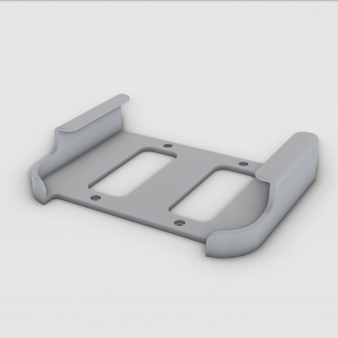 Untertisch Halterung Regal für Mac Mini – Ansicht 6, 3D-gedruckt von Parture