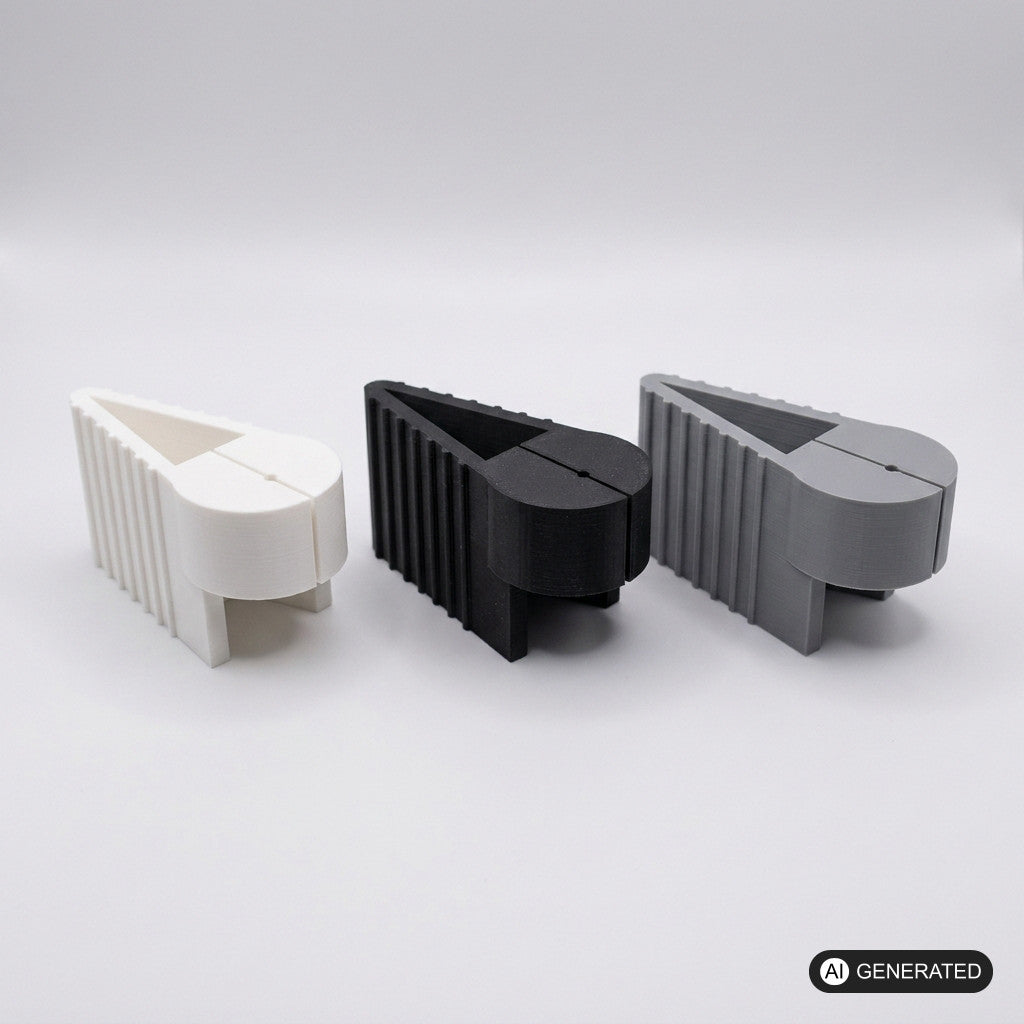 5Set Nagelhalter hilfe für Ikea Pax Rückwände – Ansicht 2, 3D-gedruckt von Parture