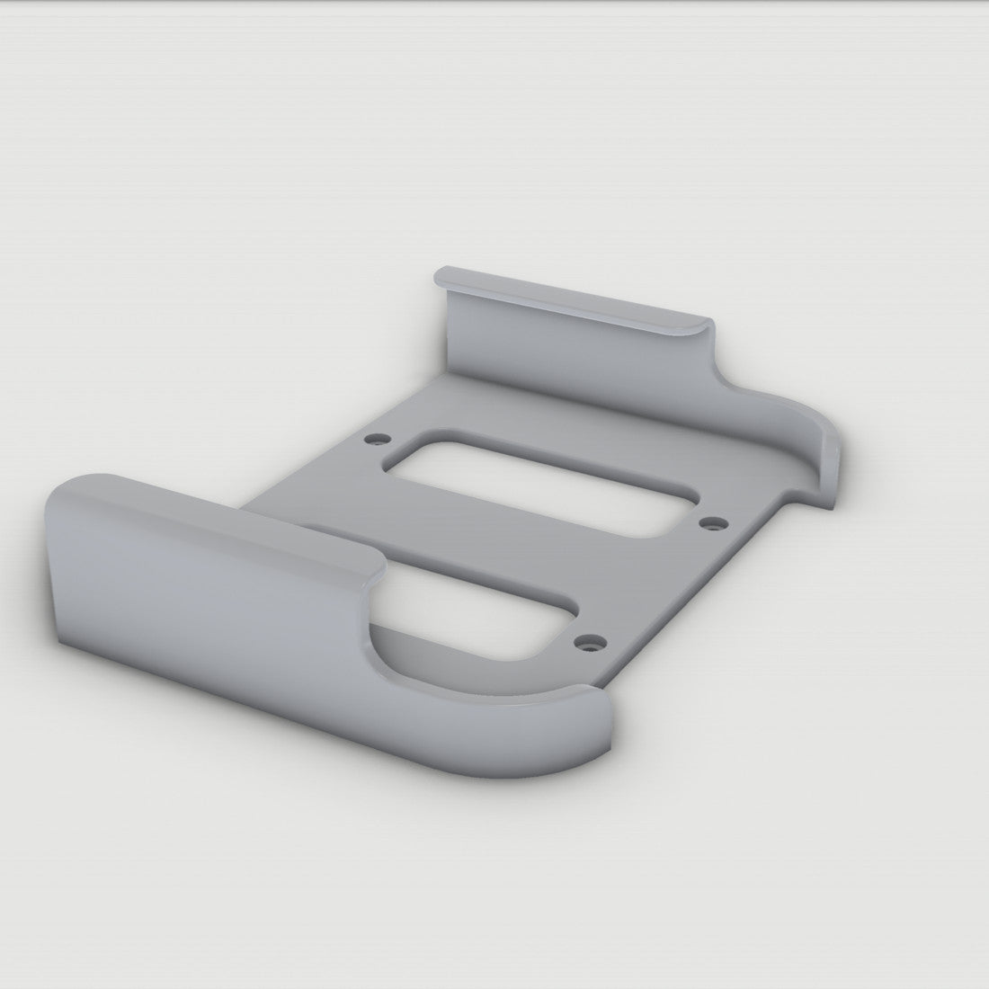 Untertisch Halterung Regal für Mac Mini – Ansicht 5, 3D-gedruckt von Parture