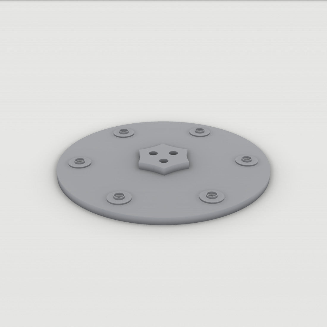 Messerscheibe Fach Messer für Bosch Indego 300 350 400 500 700 – Ansicht 3, 3D-gedruckt von Parture