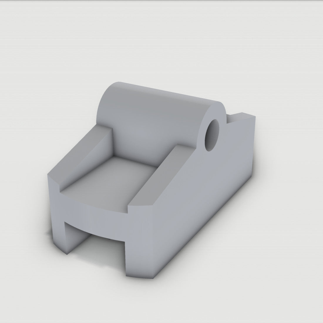Gleiter Gleitscharnier Ersatzteil für IKEA Behjälplig Spülmaschine – Ansicht 6, 3D-gedruckt von Parture