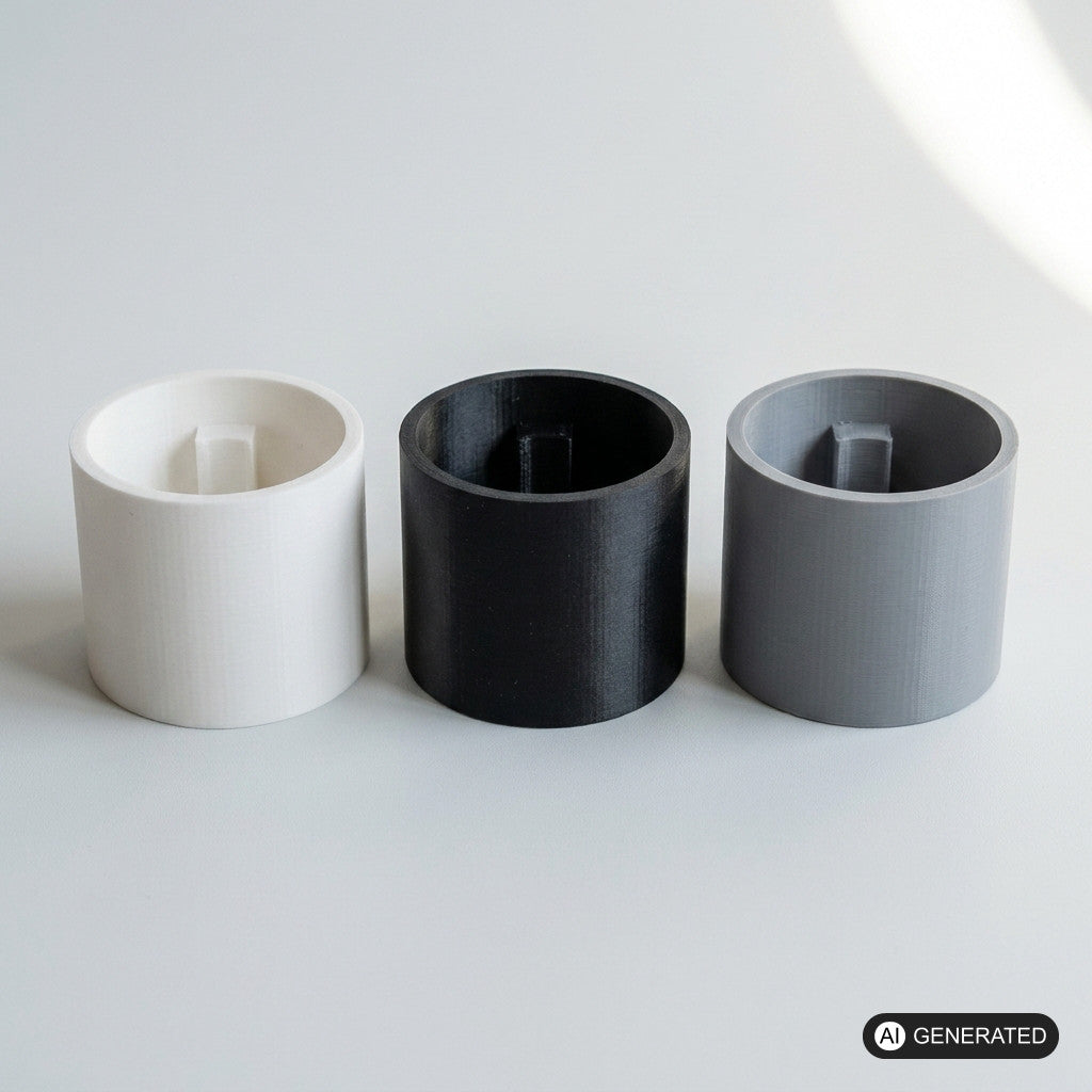 Drehknopf DrehSchalter Wahlschalter für IKEA UNDERVERK Dunstabzugshaube – Ansicht 2, 3D-gedruckt von Parture