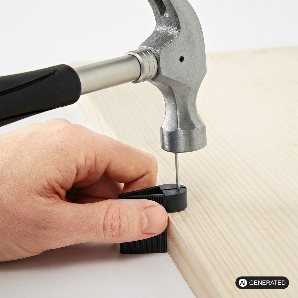 5Set Nagelhalter hilfe für Ikea Pax Rückwände – Produktfoto, 3D-gedruckt von Parture