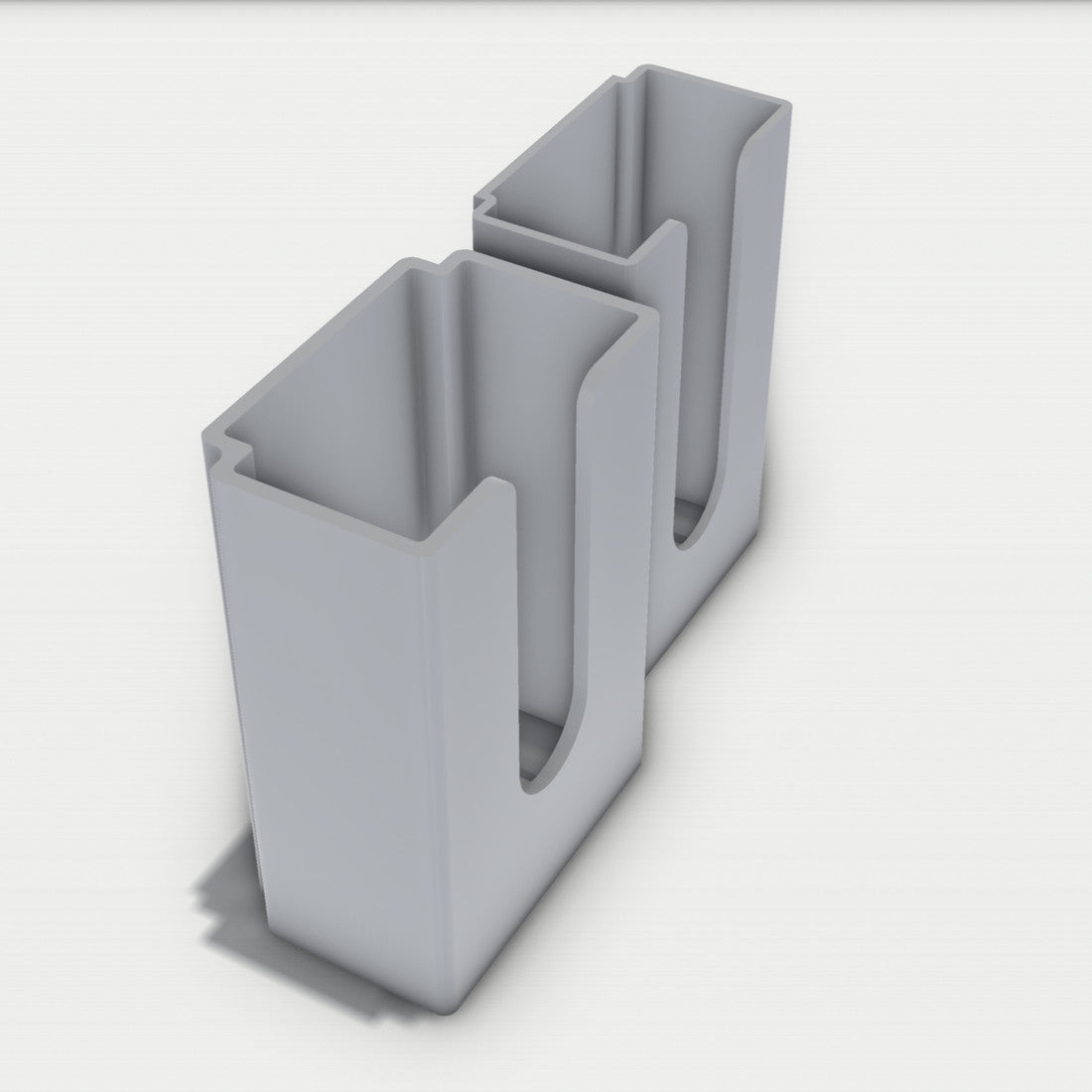 Fernbedienungshalter Wand Halterung für Universal TV Fernseher – Ansicht 5, 3D-gedruckt von Parture