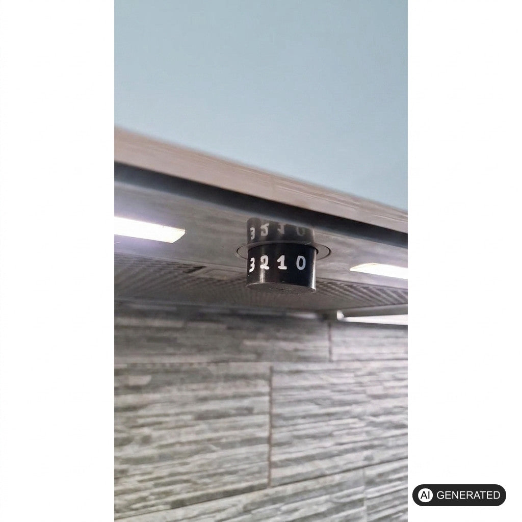 Drehknopf DrehSchalter Wahlschalter für IKEA UNDERVERK Dunstabzugshaube – Produktfoto, 3D-gedruckt von Parture