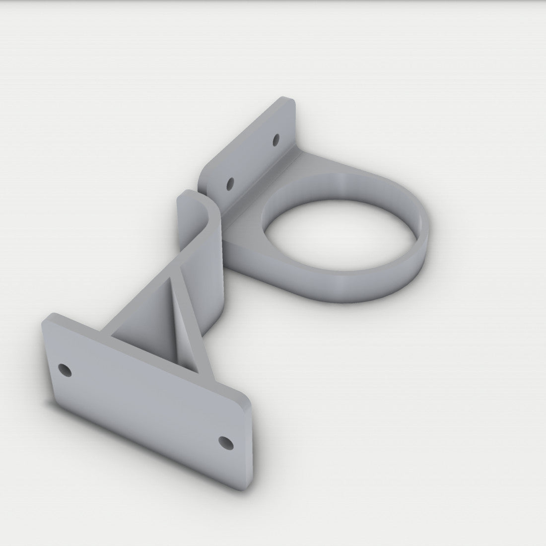 Wandhalterung Halter Gardena für Gardena 2-Wege Verteiler 8193 | Bewässerung – Ansicht 6, 3D-gedruckt von Parture