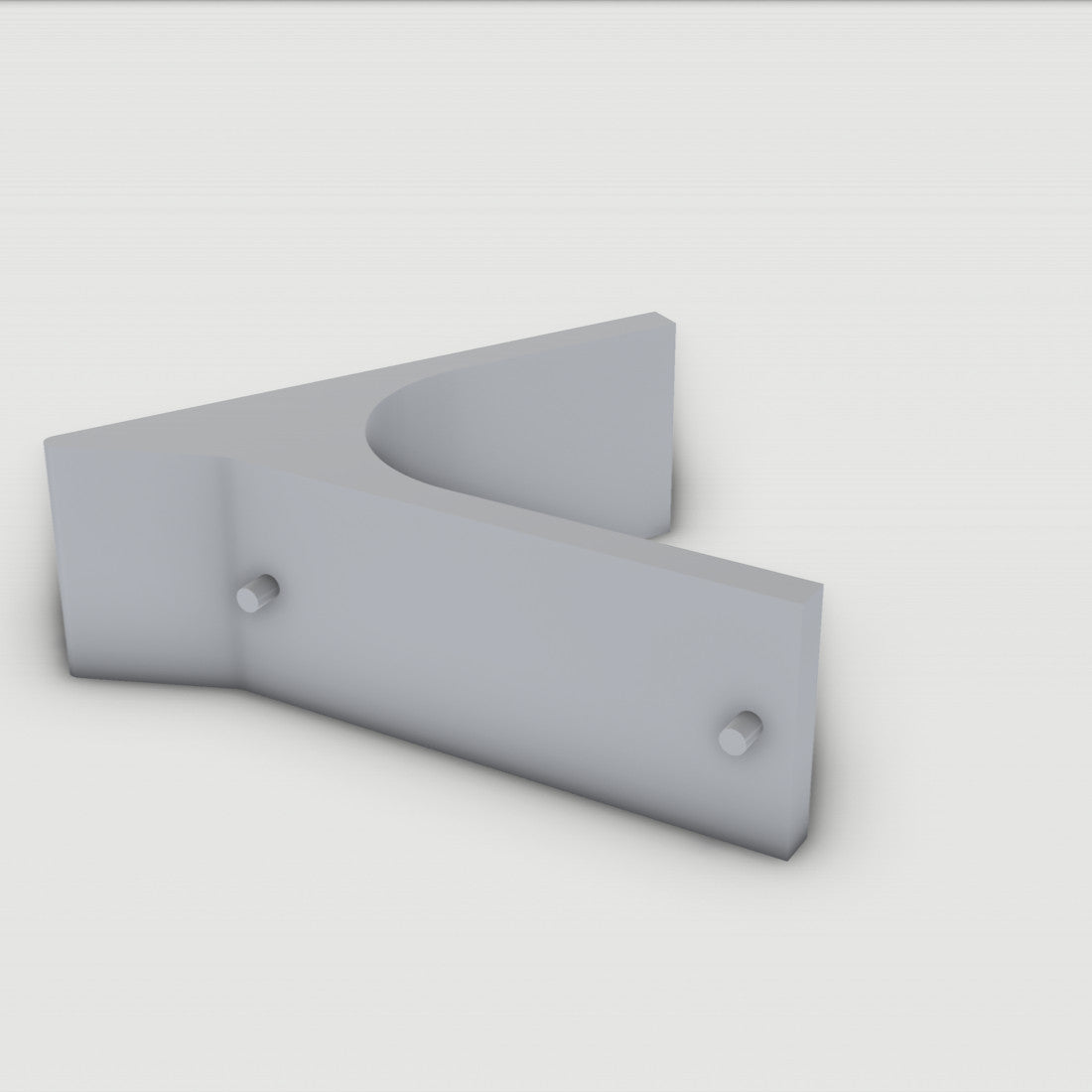 Halter Homematic HmIP-WTH-B für Homematic IP HmIP-WTH-B – Ansicht 5, 3D-gedruckt von Parture