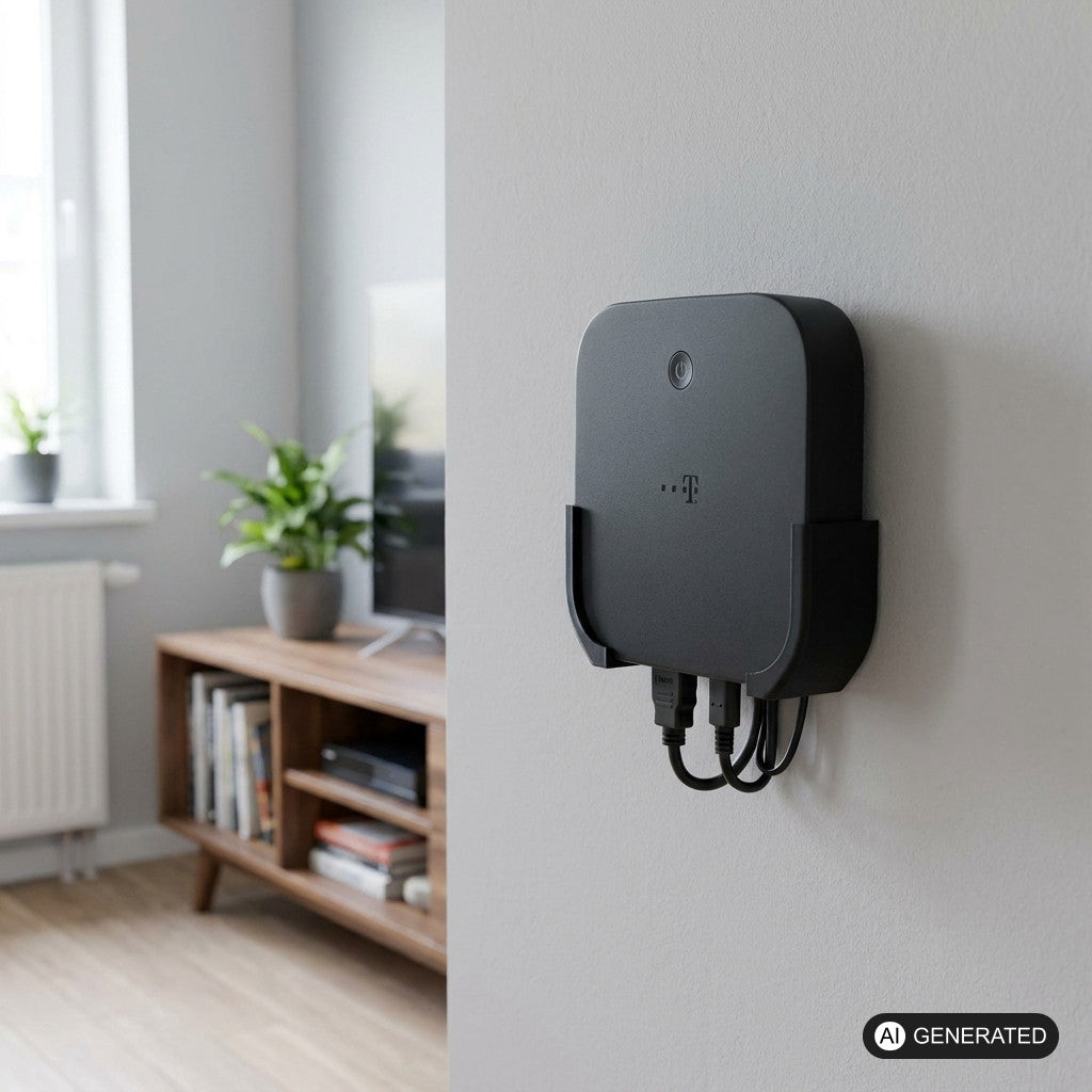 Wandhalterung TV-Halterung Telekom für Telekom MagentaTV One – Produktfoto, 3D-gedruckt von Parture