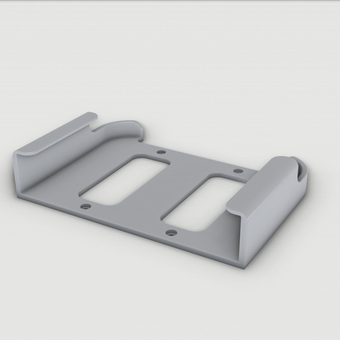 Untertisch Halterung Regal für Mac Mini – Ansicht 4, 3D-gedruckt von Parture