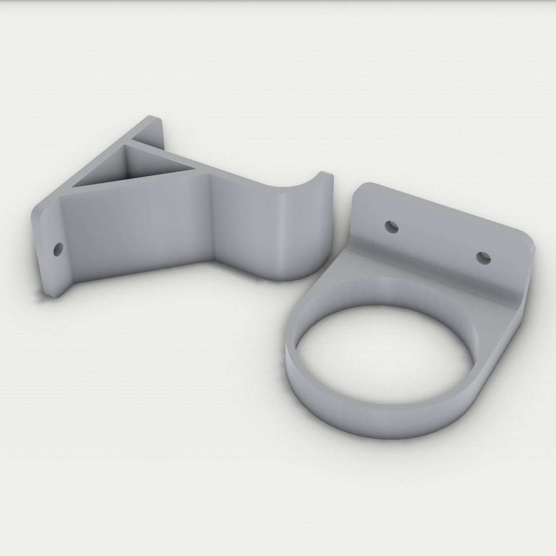 Wandhalterung Halter Gardena für Gardena 2-Wege Verteiler 8193 | Bewässerung – Ansicht 3, 3D-gedruckt von Parture