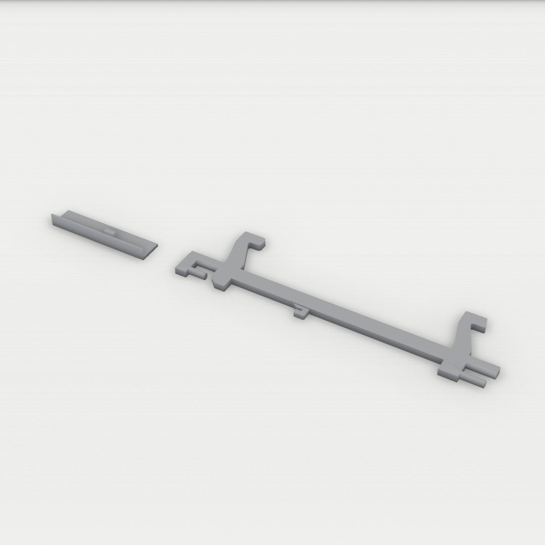 Türriegel Haken Miele für Miele M 8261-1 M 8260 M 8621 Teilenr. 6635824 – Ansicht 3, 3D-gedruckt von Parture