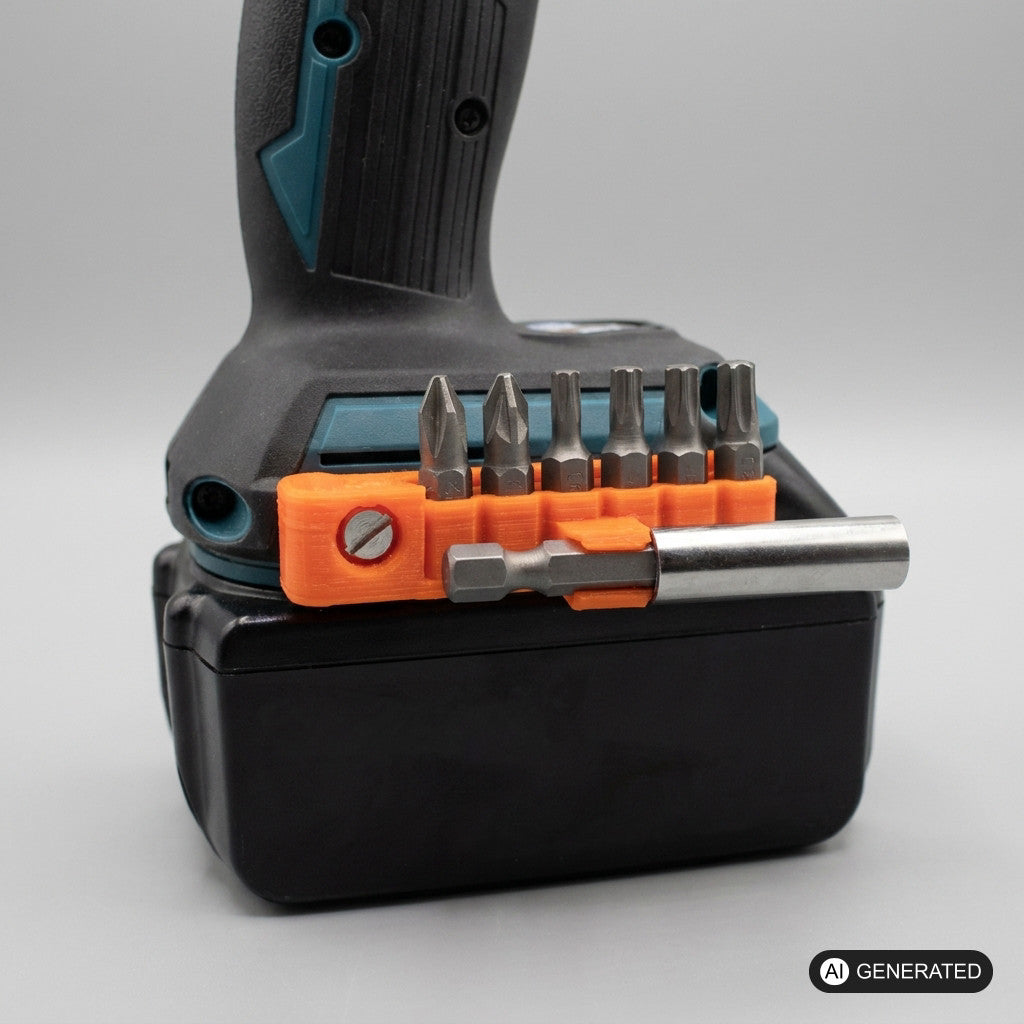 Bithalter Makita Bosch für Makita & Bosch Bit Halterung Akkuschrauber Magnetisch – Produktfoto, 3D-gedruckt von Parture