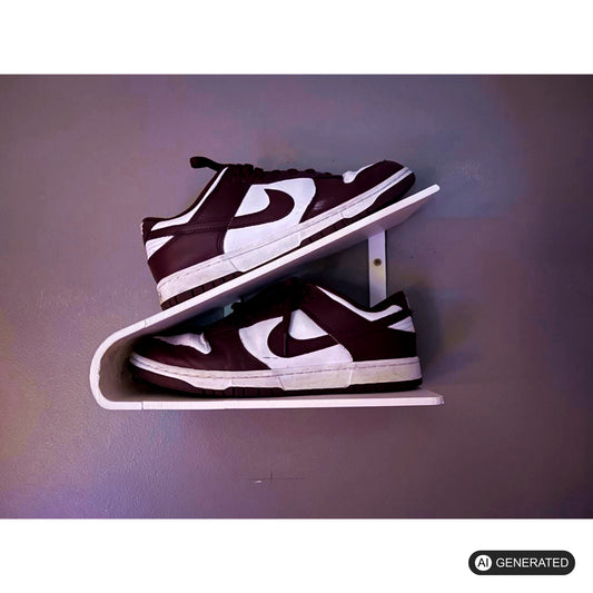 Sneaker Wandhalterung Schuh – Produktfoto, 3D-gedruckt von Parture