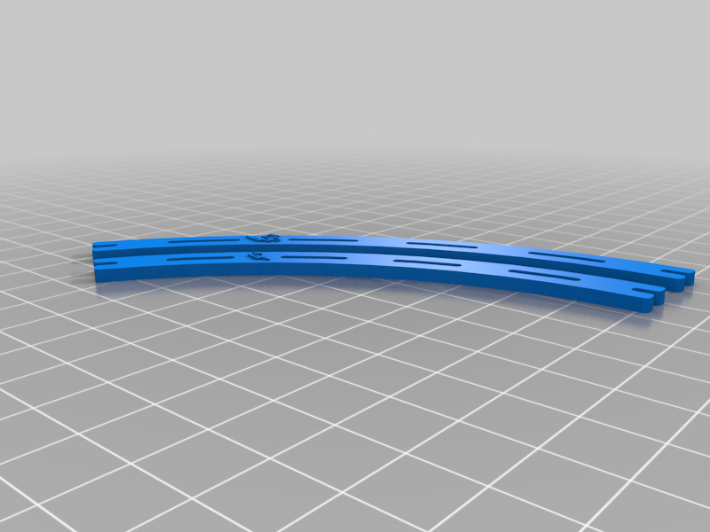 Flexgleis Gleislehre Radius für KATO Spur N – Produktfoto, 3D-gedruckt von Parture