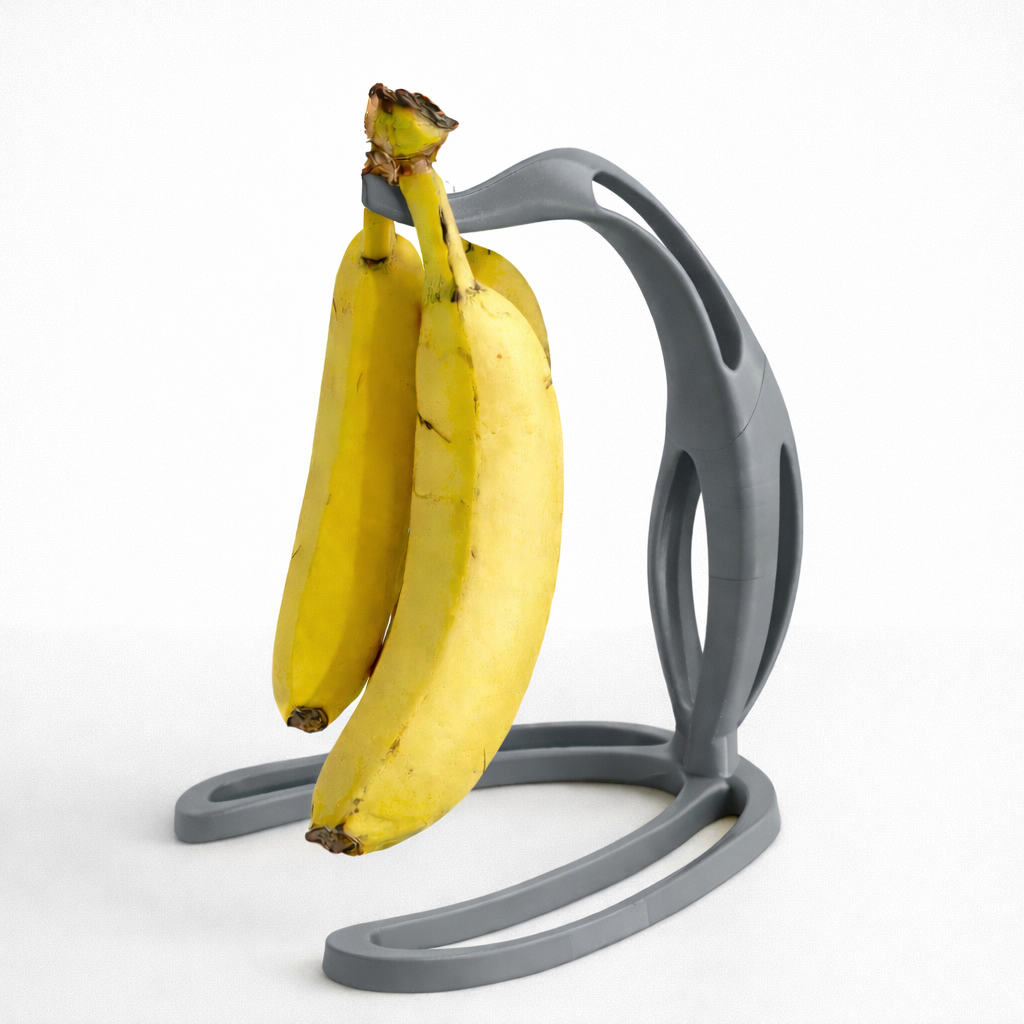 Bananenhalter Küchenregal mit Haken Deko Obstständer mit Bananen Design