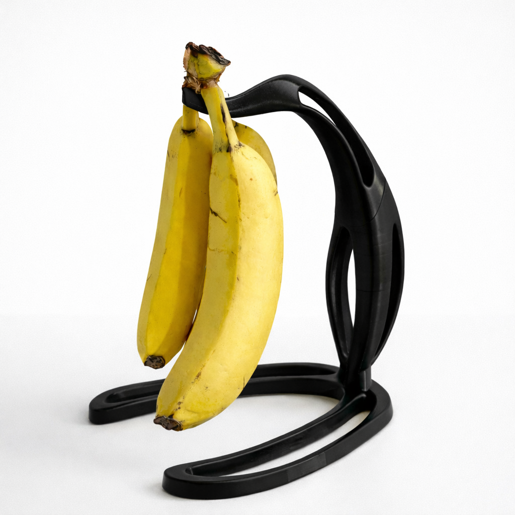 Bananenhalter Küchenregal mit Haken Deko Obstständer mit Bananen Design