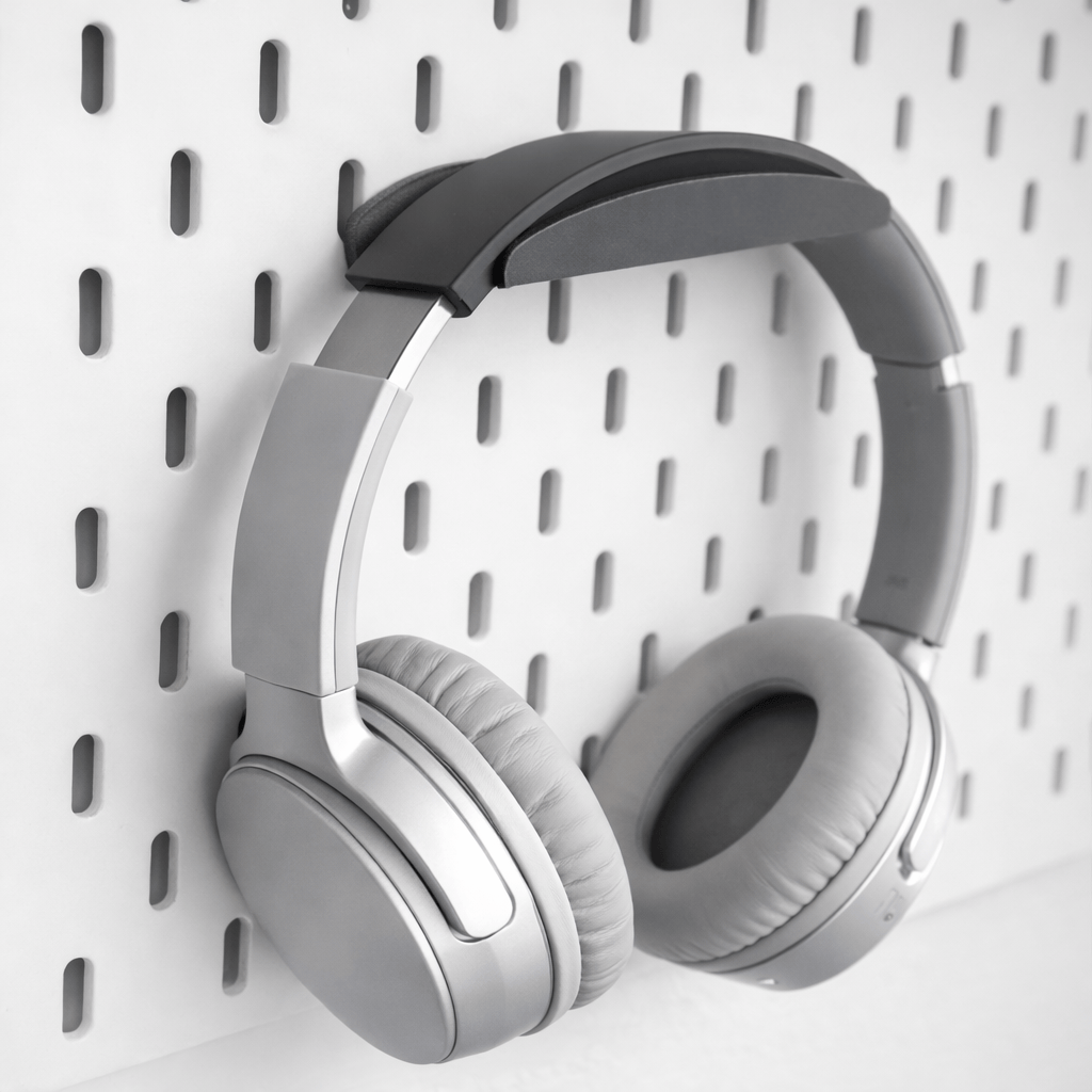 Kopfhörerhalter passend für IKEA SKADIS Lochplatte Organizer