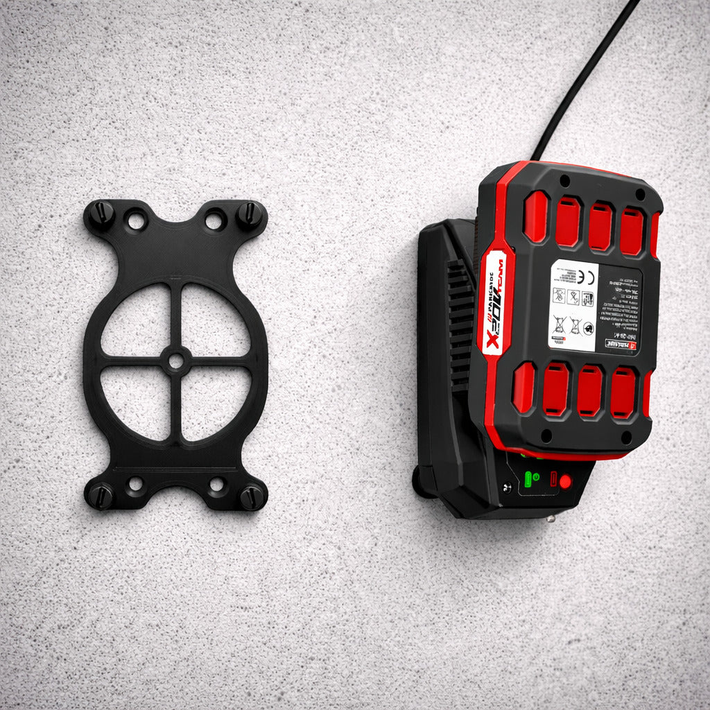 Wandhalterung kompatibel mit Parkside PLG 20 A1 Ladegerät – 3D-Druck