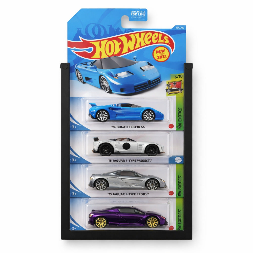 Wandhalterung passend für Modular Hot Wheels Diecast 1:64 Display Aufbewahrung