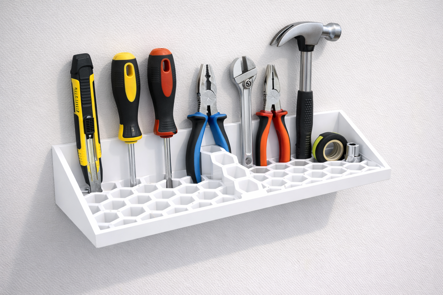 Werkzeughalter kompatibel mit Lidl Powerfix Lochwand 38mm