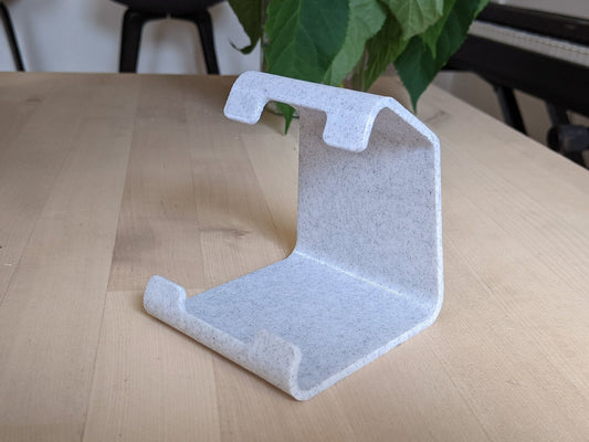 Schallplatten Vinyl Aufsteller für 12 Zoll 2LP [Stand Ständer Halter] – Produktfoto, 3D-gedruckt von Parture